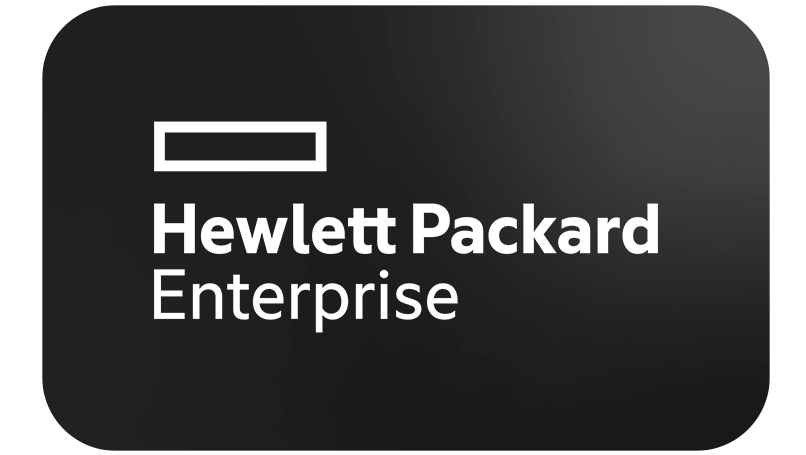 Logo Hewlett Packard branco