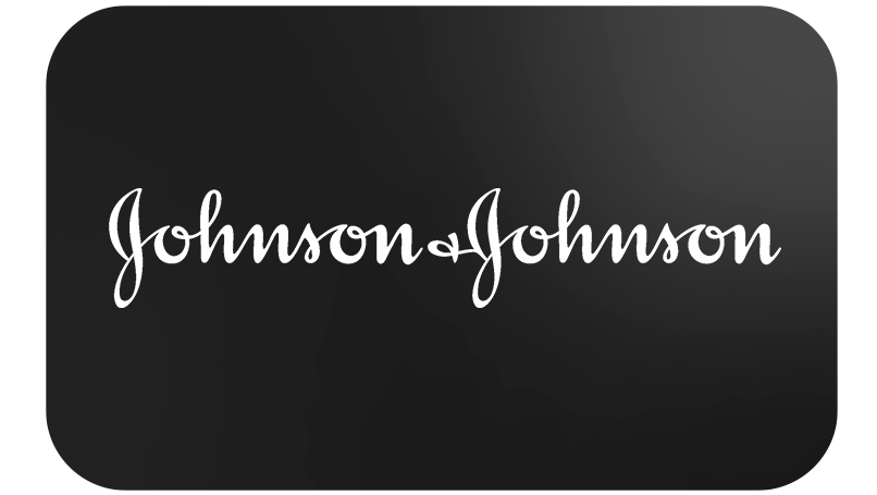 Logo Johnson & Johnson branco